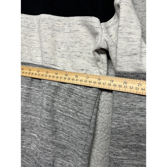 Doublju Sweater Boys Large Gray Blue Hooded Sweatshirt Pullover Hoodie Pocket - Picture 6 of 8
